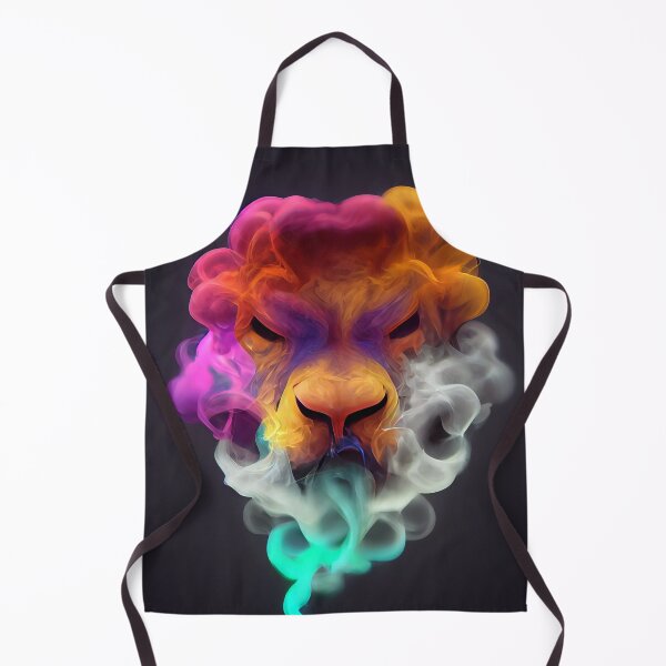 Item preview, Lion in Smoke Form 3 - Created by A.I. designed and sold by Created-by-AI.