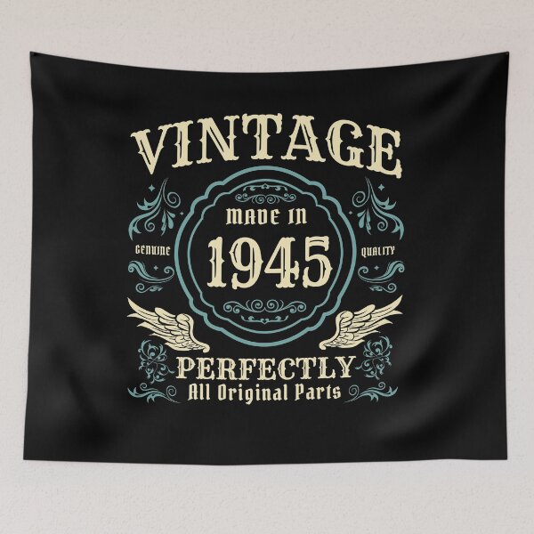 Item preview, 77 Years Old Awesome Since 1945 It's My 77th Birthday designed and sold by CoolCreative.