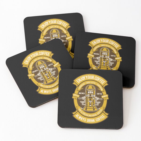 Item preview, Coffee Themed Gifts for Coffee Lovers, Enjoy Your Coffee Brewed Expresso Design designed and sold by Sunnyhova.
