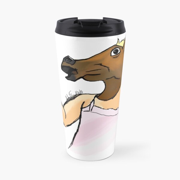Horse head Travel Mug