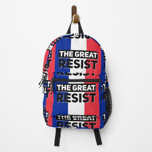 Item preview, THE GREAT RESIST FRENCH FLAG designed and sold by GraffitiBomberZ.