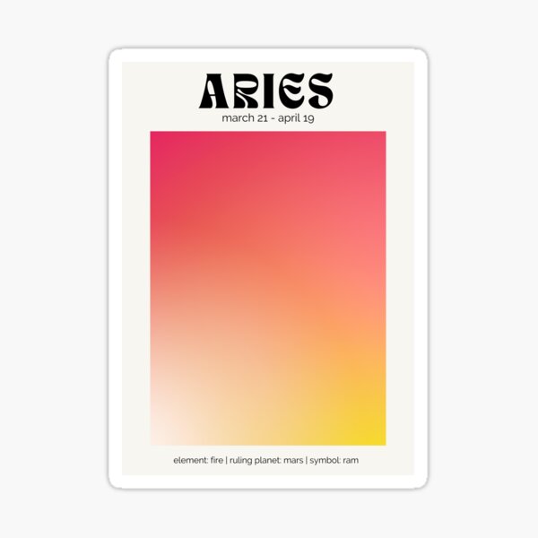 Aries Birth Month Gifts Merchandise for Sale Redbubble