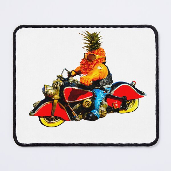 Item preview, Pineapple Head Biker designed and sold by Gustavo Navarro.