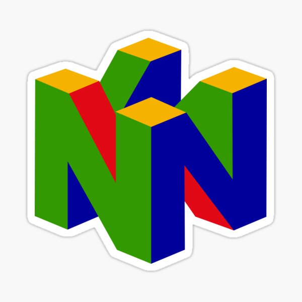 Nintendo 64 Merchandise! Sticker