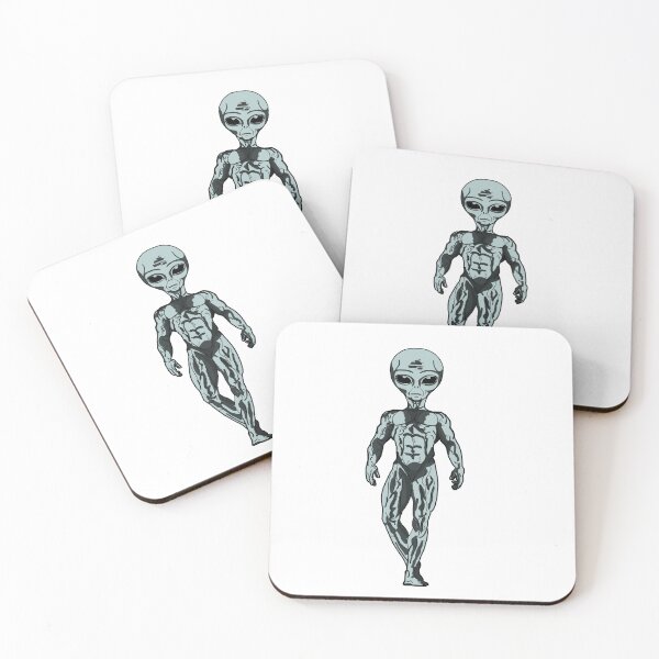 Item preview, Muscular Giga Chad Grey Alien designed and sold by Jakng.