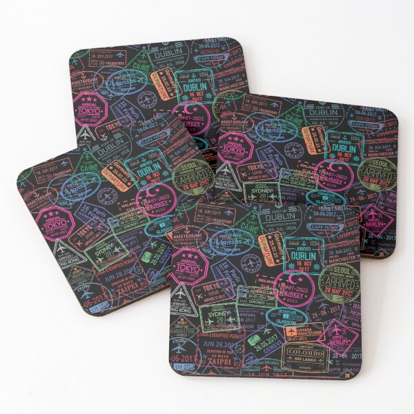 Item preview, Passport Stamps designed and sold by Malssa.