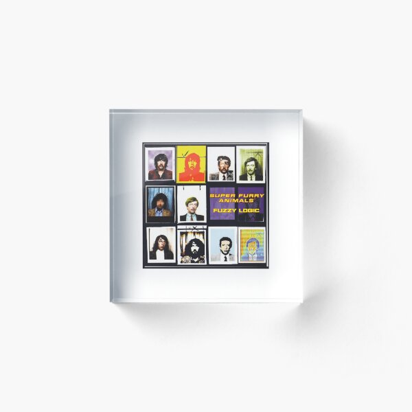 Super Furry Animals - Fuzzy Logic Acrylic Block