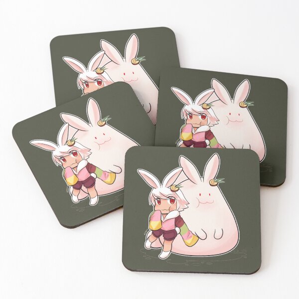 Item preview, Moon rabbit cookie run  almond For strawberry cake Kawaii designed and sold by JoelCarter7.