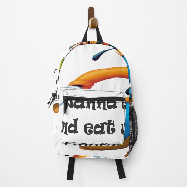 Item preview, I wanna eat until i die, Goofy quote designed and sold by Shrewd Mood.