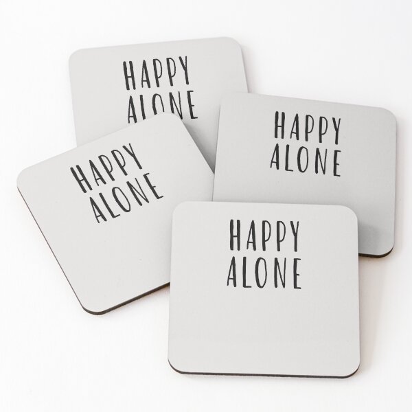 Item preview, Happy Alone designed and sold by HiddenStar02.