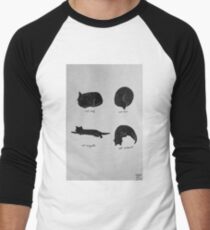 Cat Bakery Men's Baseball ¾ T-Shirt