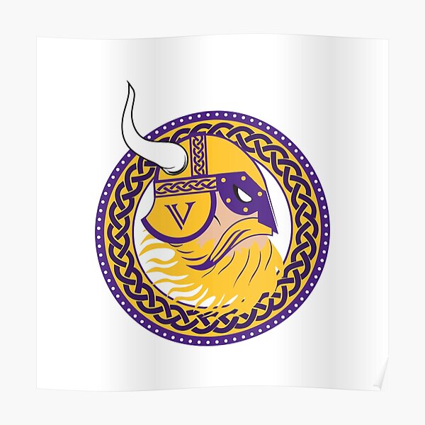 Minnesota Vikings Logo Digital Art by Rosa English - Pixels