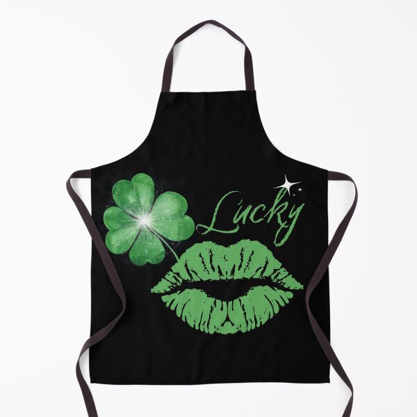 Item preview, Lucky Green Fourleaves Clover Lips designed and sold by kubix81.