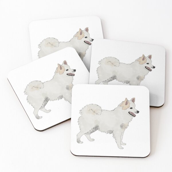 Item preview, Japanese Spitz Spottet designed and sold by AnnaMakesArt.