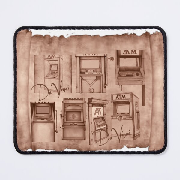 Item preview, Da Vinci Parody on ATM designed and sold by Naim Halawi.
