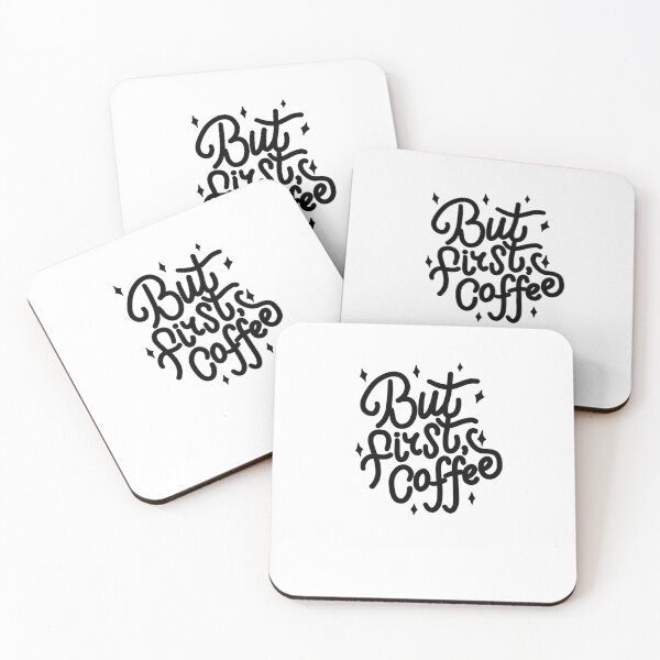 Item preview, But first, Coffee designed and sold by Lindsey Fletcher.