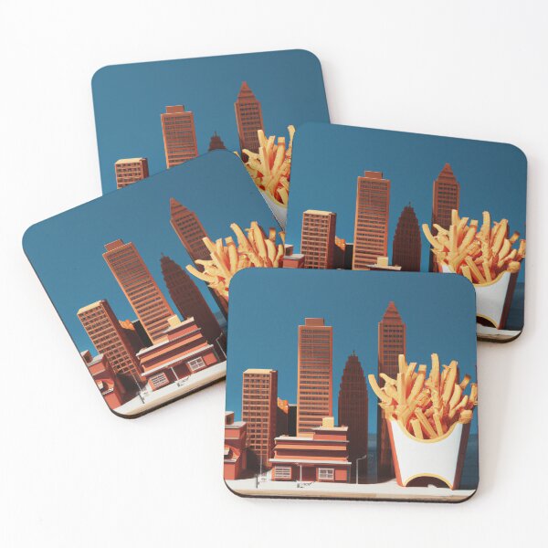 Item preview, French Fries in the Shape of a Building designed and sold by Parag's Travel Shop.