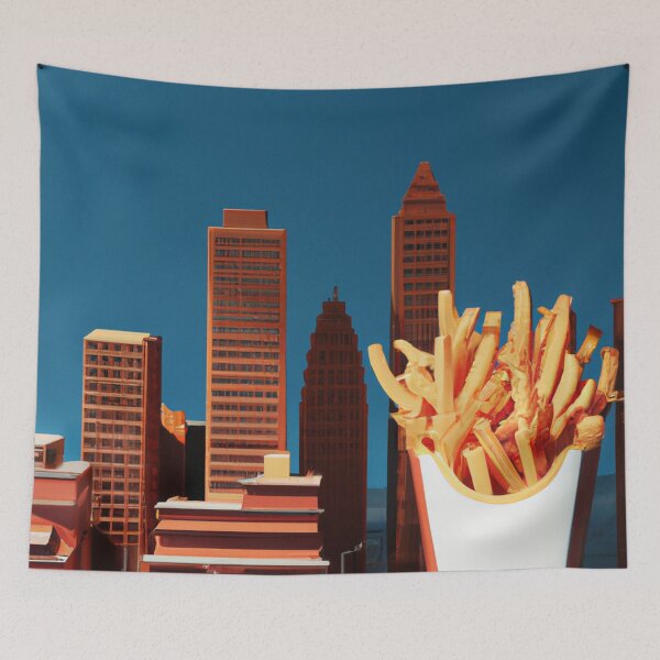 Item preview, French Fries in the Shape of a Building designed and sold by Parag's Travel Shop.