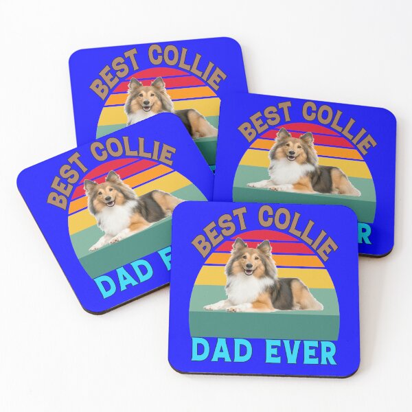 Item preview, Amantes de los perros collie El mejor papá collie de todos los tiempos designed and sold by fantasticdesign.