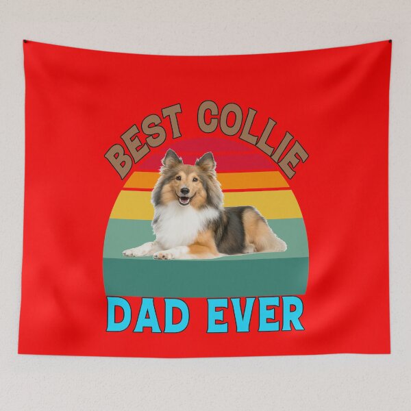 Item preview, Collie Dog Lovers Best Collie Dad Ever designed and sold by fantasticdesign.