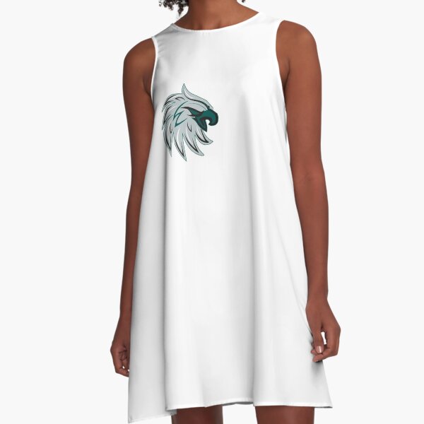 nfl 100 Philadelphia fan Dressnfl eagles Womens Dress Green Mini