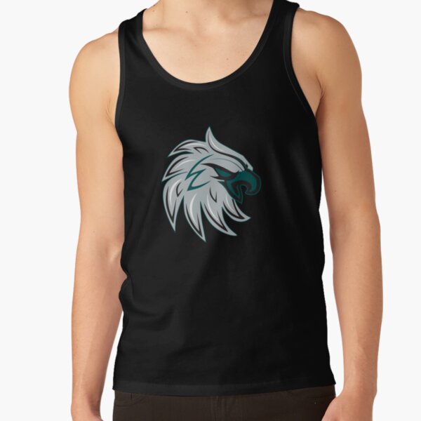 Philadelphia Eagles NFL Womens Hibiscus Twist Back Sleeveless Top