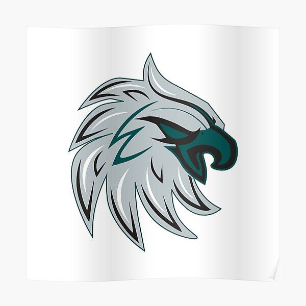 Philadelphia Eagles FLY EAGLES FLY Official NFL Football Team Logo Del –  Sports Poster Warehouse