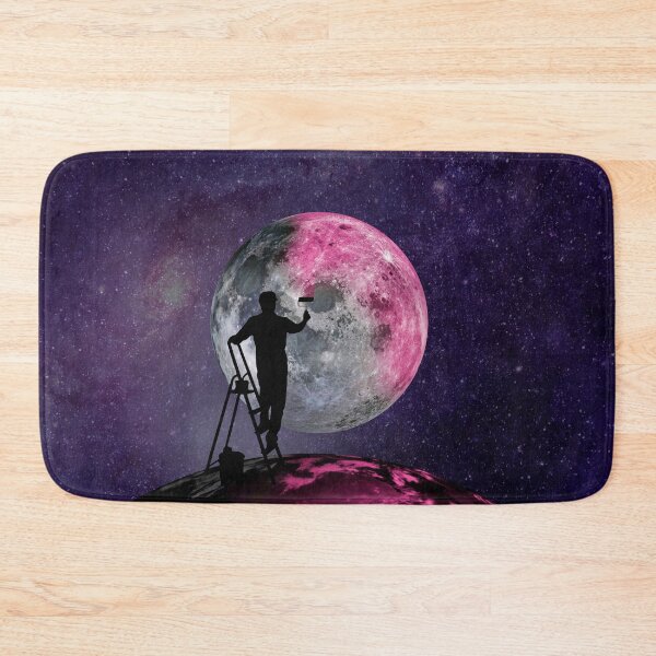 Artikelvorschau, georgia okeeffe rosa mond über wasser entworfen und verkauft von ApurwaArtShop.