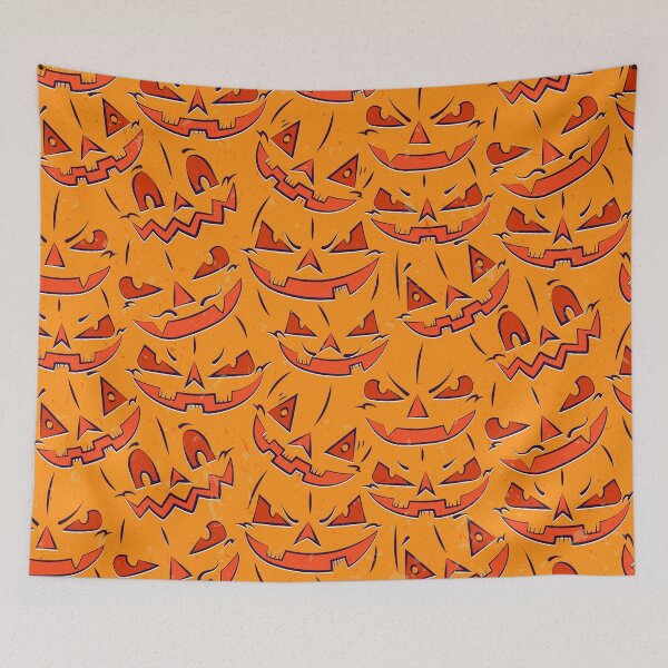 Item preview, Vintage Halloween Smiley Pumpkin designed and sold by SimoCompany.