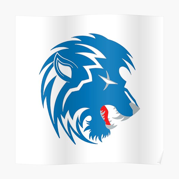 NFL Detroit Lions - Logo 21 Poster