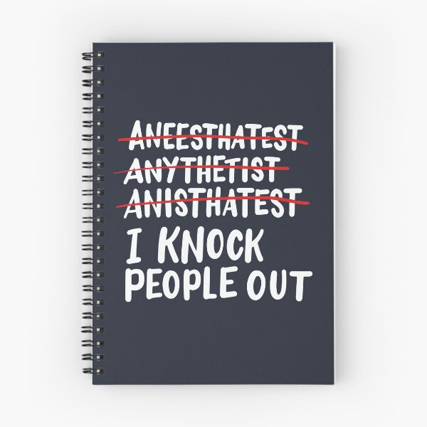 Item preview, Anesthesiologist I Knock People Out designed and sold by Bricke.