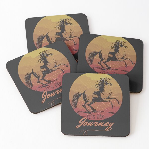 Item preview, It's my Journey - Vintage style / horse designed and sold by All-About-Life.