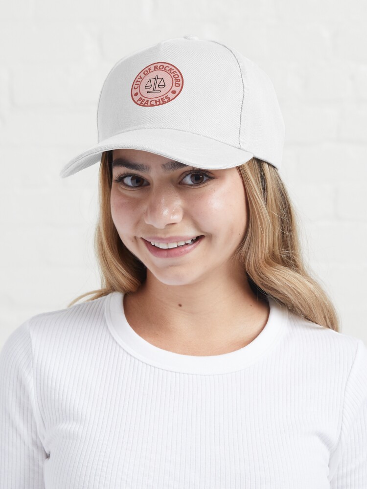 City of Rockford Peaches Fitted T-Shirt for Sale by Redbubbox