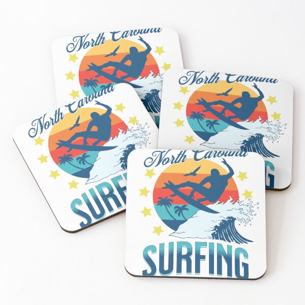 Item preview, North Carolina Surfing, and Beaufort beach.  Show your pride with our one of a kind design and display one of the best places to surf in the USA. Best sports activity in Beaufort NC! designed and sold by gratefulshop.