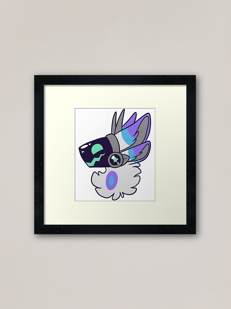 Lemondrop the Protogen Art Board Print for Sale by Fursumi