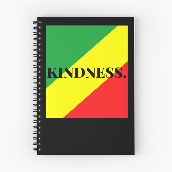 Item preview, Inspirational words: KINDNESS (African flag) designed and sold by AfricanProverbs.