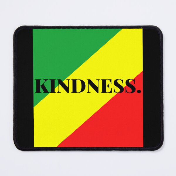 Item preview, Inspirational words: KINDNESS (African flag) designed and sold by AfricanProverbs.