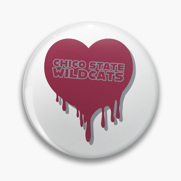 Item preview, Chico State Wildcats Melty Heart Logo designed and sold by eNVy Co.