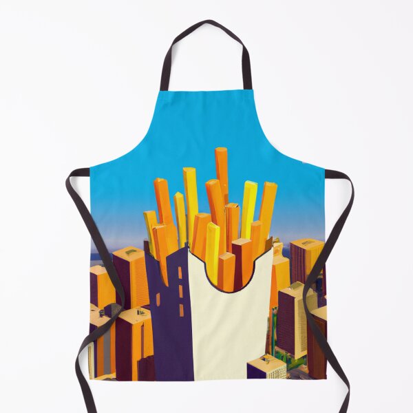 Item preview, Building Skyline in the Shape of French Fries designed and sold by Parag's Travel Shop.