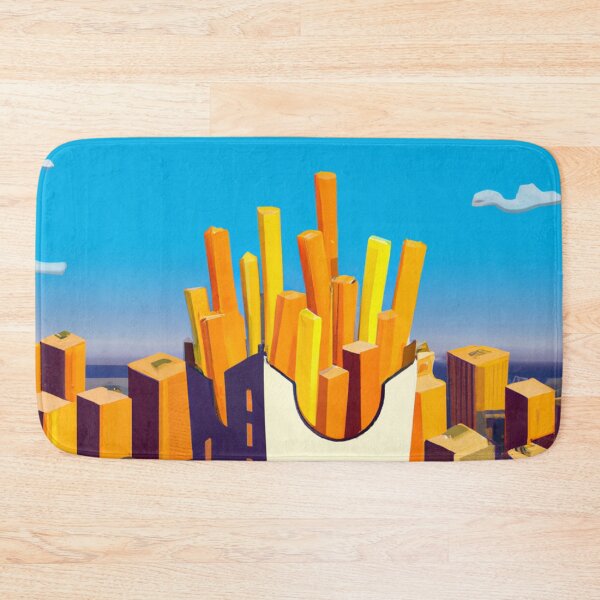 Item preview, Building Skyline in the Shape of French Fries designed and sold by Parag's Travel Shop.