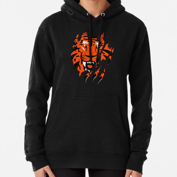 Concepts Sport Women's Cincinnati Bengals Brushed Terry Oatmeal Long Sleeve  Crew Sweatshirt