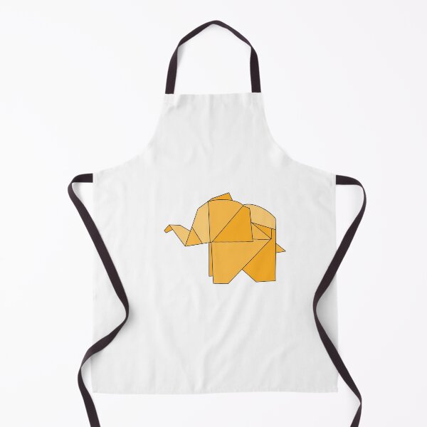 Item preview, Yellow origami elephant designed and sold by CalliesArt.