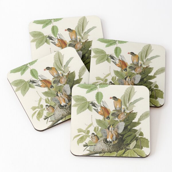 Item preview, American Robin - John James Audubon Birds of America designed and sold by Natural History Prints.