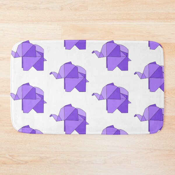 Item preview, Purple origami elephant  designed and sold by CalliesArt.