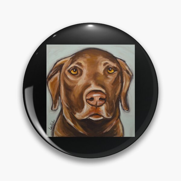 Item preview, Chocolate Lab Art, Cute Chocolate Labrador Retriever Art   designed and sold by MayCrew1.