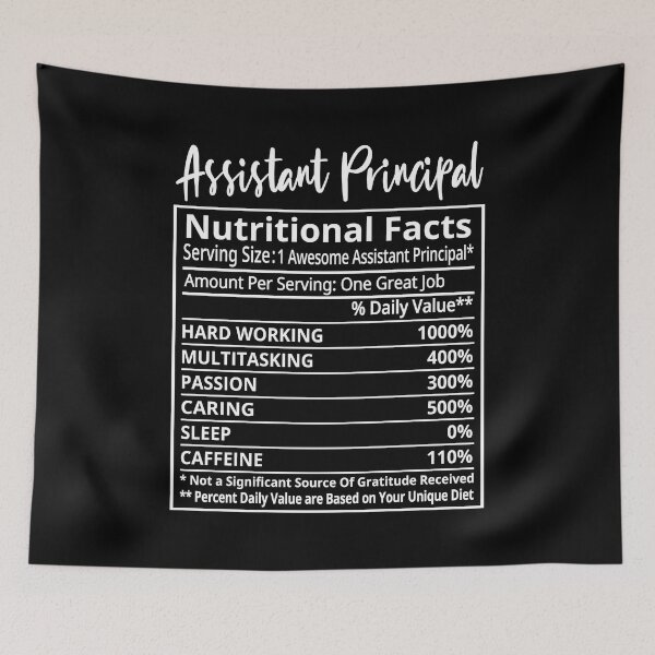Item preview, Datos nutricionales del subdirector, Datos nutricionales del subdirector. designed and sold by AAMDesigns.