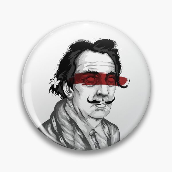 Item preview, Dali Black White designed and sold by unksanart.