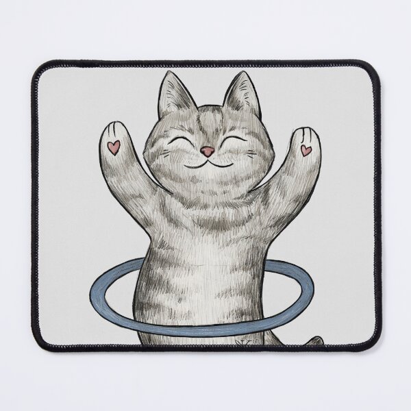 Item preview, Hula Hoop Cat designed and sold by - kha -.
