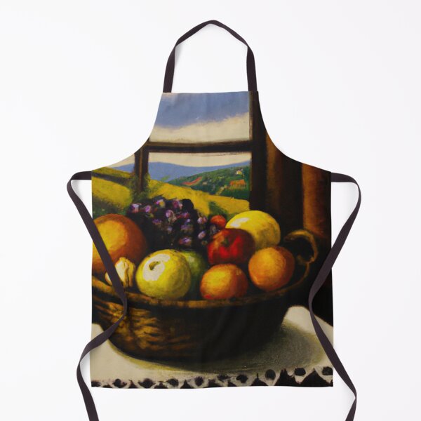 Item preview, Fruit Basket Still Life Painting designed and sold by Naim Halawi.