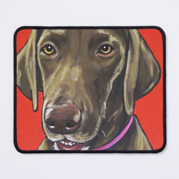 Item preview, Chocolate Lab Painting, Cute Lab Art Chiffon Top   designed and sold by MayCrew1.